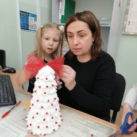 Наши ёлочки на конкурс