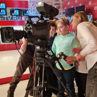 4 класс в гостях у Пятого канала