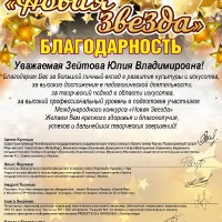 «Наши звёздочки!»