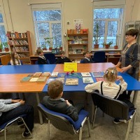 «Уроки памяти в школьной библиотеке»