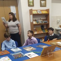 «Уроки памяти в школьной библиотеке»