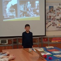 «Уроки памяти в школьной библиотеке»